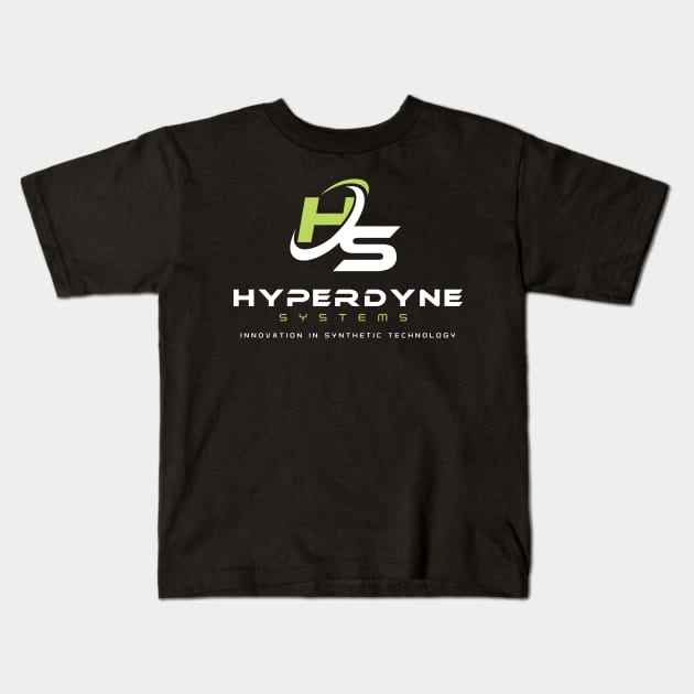 Hyperdyne Systems Kids T-Shirt by MindsparkCreative